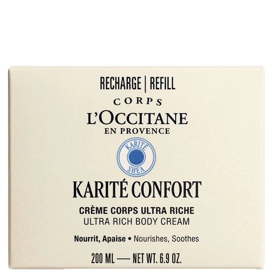 L'Occitane Karite Confort Ultra Rich Body Cream 200ml - Refill