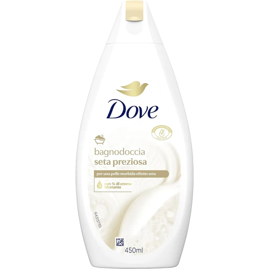 Dove Precious Silk Body Wash 450ml