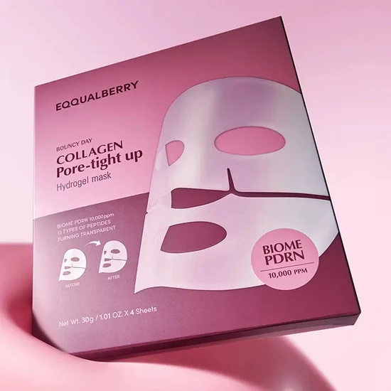 Eqqualberry Collagen Pore-Tight Up Mask 4 Sheets