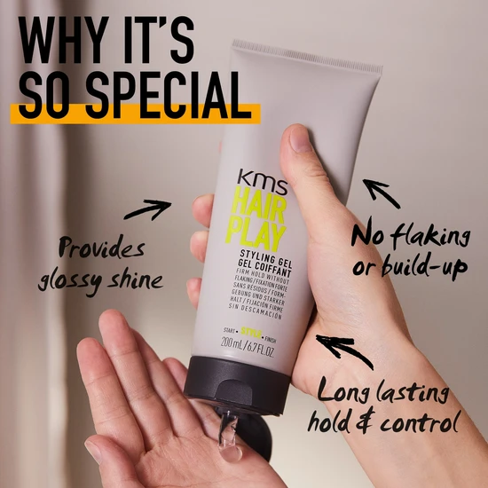 KMS HairPlay Styling Gel 200ml
