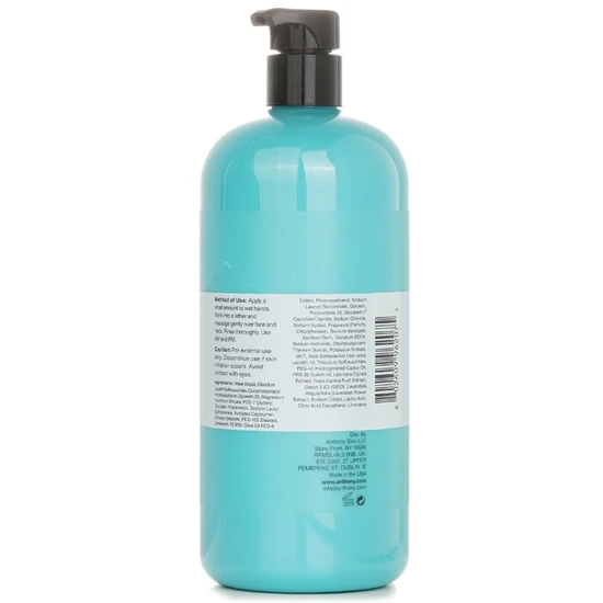 Anthony Algae Facial Cleanser 946ml