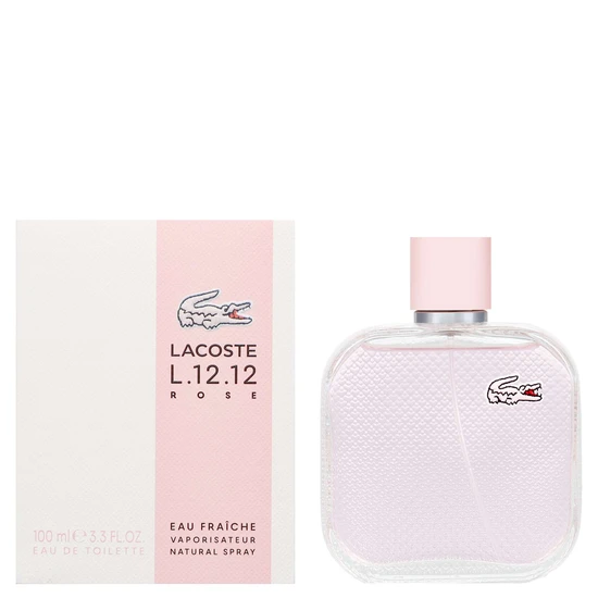 Lacoste L.12.12 Eau Fraiche Rose Eau De Toilette 100ml