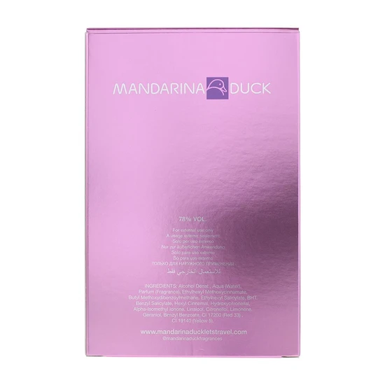 Mandarina Duck Let's Travel To Paris For Woman Eau De Toilette 100ml