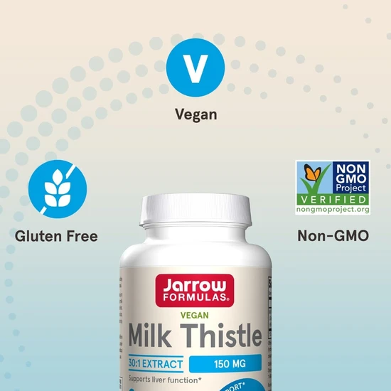 Jarrow Formulas Milk Thistle 150mg 100 Veg Caps