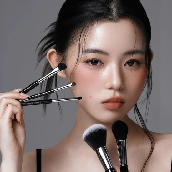 STUDIO17 Portable Makeup Brush Set 5pcs