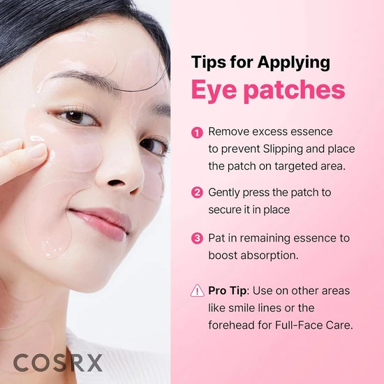 CosRx Patches/Spot Treatment The Peptide Collagen Hydrogel Eye Patch x 60