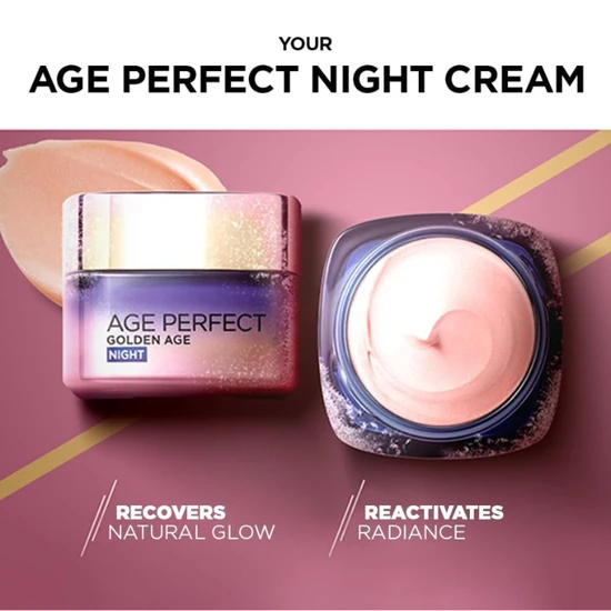L'Oreal Paris Age Perfect Golden Age Reactivating Cooling Night Cream 50ml