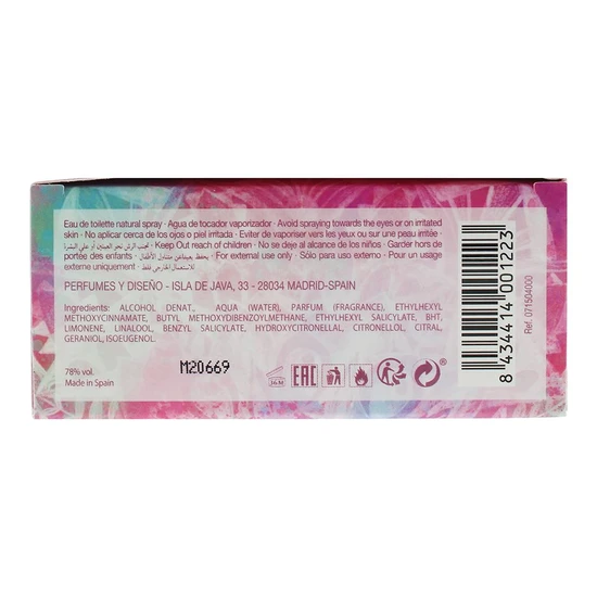 Desigual Fresh Festival Woman Eau De Toilette 100ml