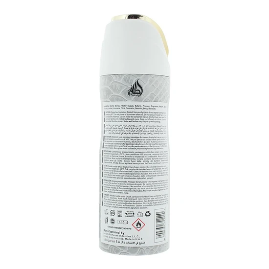 Lattafa Musamam White Intense Perfumed Body Spray 200ml