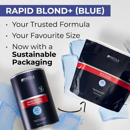 Indola Rapid Blond Blue Bleaching Powder 450g