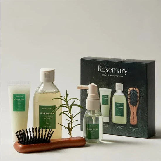 AROMATICA Rosemary Scalp Scaling Trial Kit
