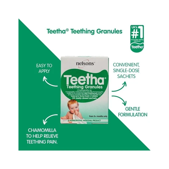 Nelsons Teetha Granules Sachets 24 Sachets
