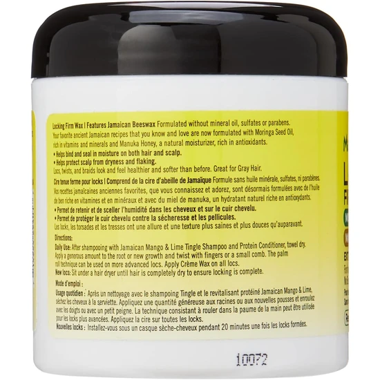 Jamaican Mango and Lime Locking Firm Wax 6oz