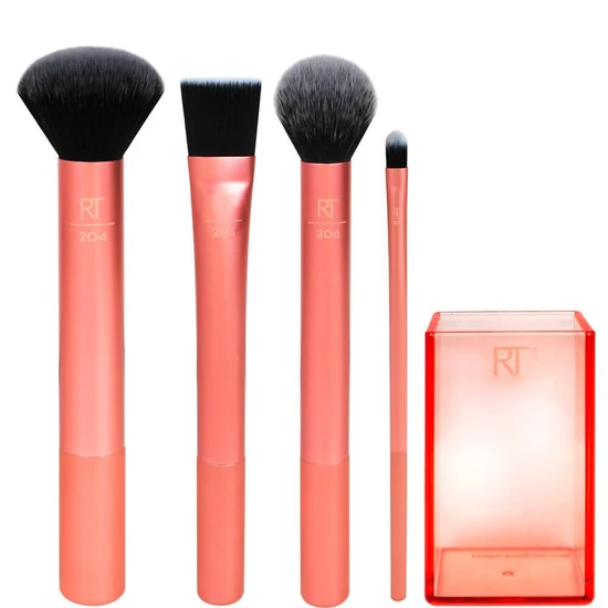 Real Techniques Flawless Base Complexion Makeup Brush Set 4 Piece