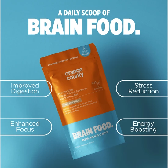 Orange County Wellbeing Brain Food Focus Coffee Starter Kit 200g