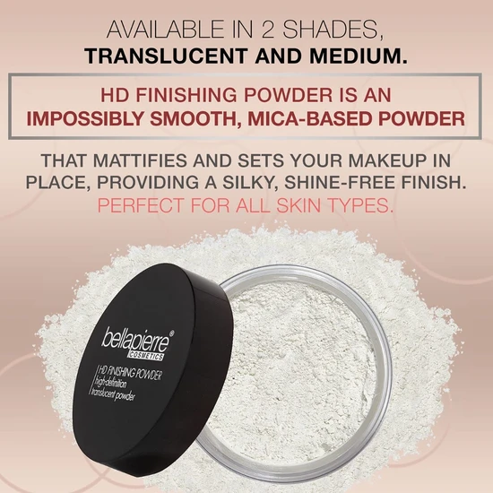 Bellápierre Cosmetics HD Finishing Powder Translucent