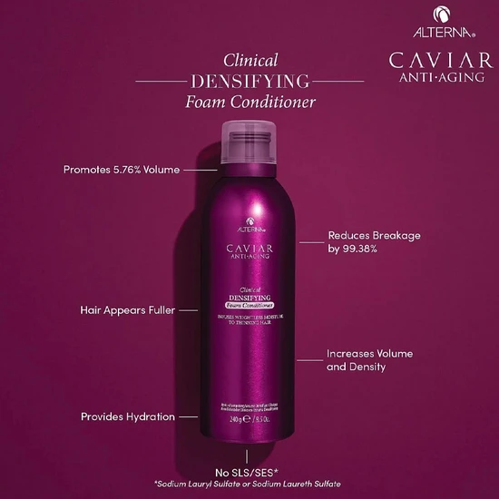 Alterna Caviar Anti-Ageing Clinical Densifying Foam Conditioner 240g