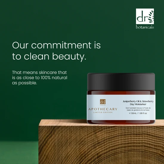 Dr Botanicals Juniperberry Oil & Strawberry Day Moisturiser 50ml
