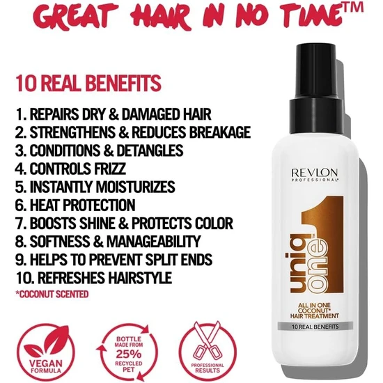Revlon Uniq One All In One Coconut Hair Treatment 150ml