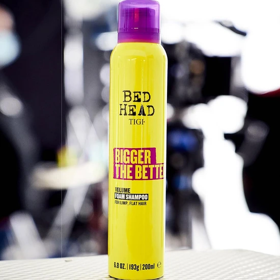 TIGI Bed Head Bigger The Better Volume Foam Shampoo 200ml