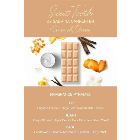 Sabrina Carpenter Sweet Tooth Caramel Dream Eau De Parfum 30ml