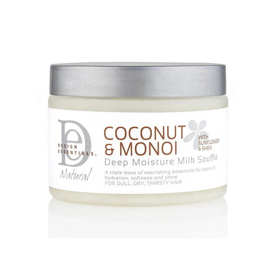Design Essentials Natural Coconut & Monoi Deep Moisture Milk Souffle 340g