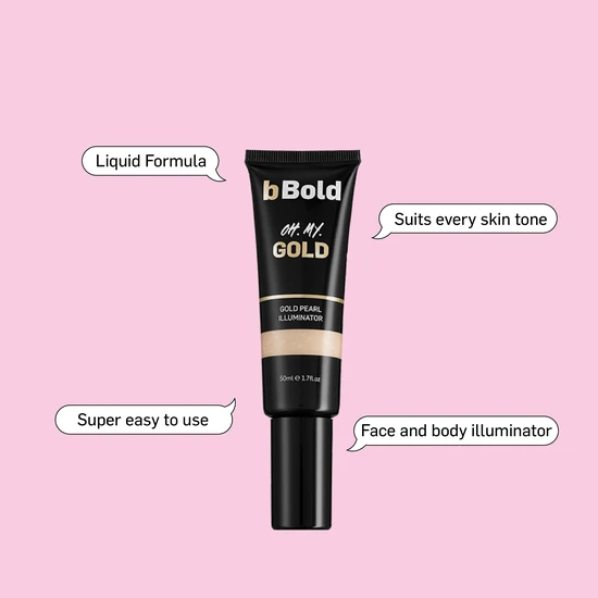bBold Throwback Oh My Gold Illuminator 50ml