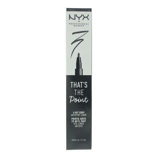 NYX Professional Makeup That's The Point Felt-Tip Liquid Eyeliner A Bit Edgy