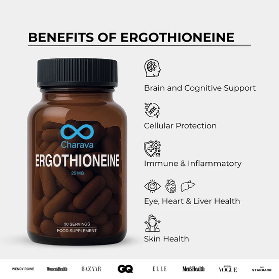 Charava UK Ergothioneine 30 Days