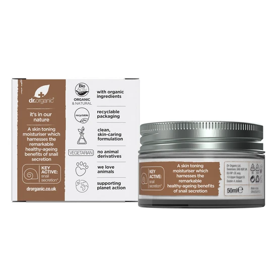 Dr. Organic Bioactive Skin Care Organic Snail Gel Cream 50ml