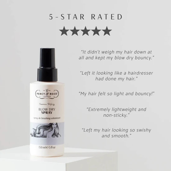 Percy & Reed Session Styling Blow Dry Spray 150ml
