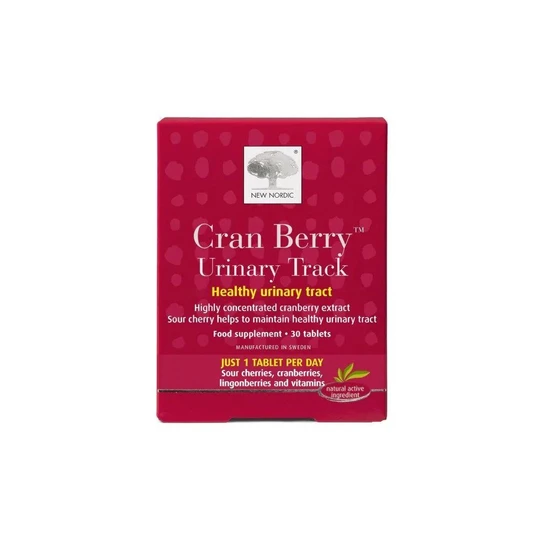 New Nordic Cran Berry Tablets 30 Tablets