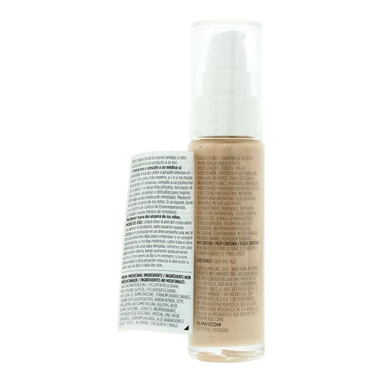Almay Clear Complexion Makeup Acne Clearing Foundation 600 Sand Beige
