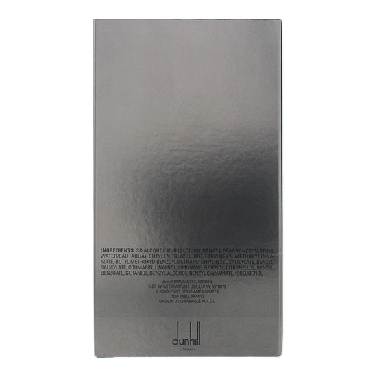 Dunhill London Desire Platinum Eau De Toilette 100ml