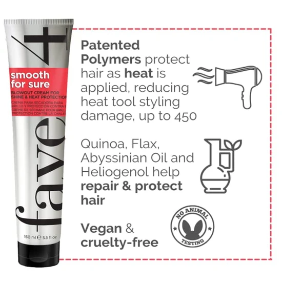 Fave4 Smooth For Sure Blowout Cream 160ml