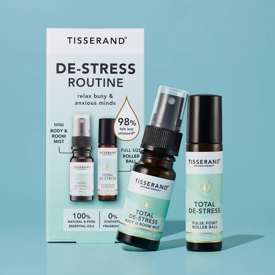 Tisserand Aromatherapy Total De-Stress Routine Duo