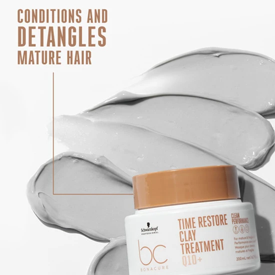 Schwarzkopf Bonacure Time Restore Clay Treatment 200ml