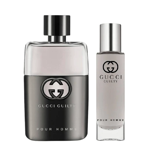 Gucci Guilty Pour Homme Eau De Toilette Gift Set 50ml + 15ml