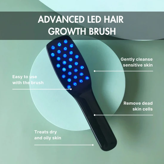 Erth Skin London Advanced Led Hair Growth Brush