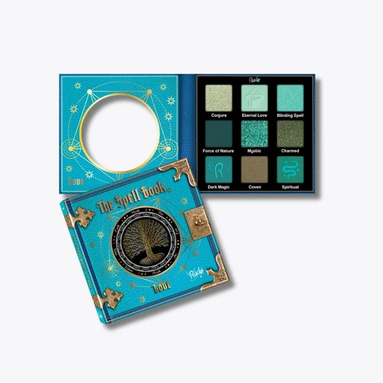 RUDE COSMETICS The Spell Book Eyeshadow Palette Lust