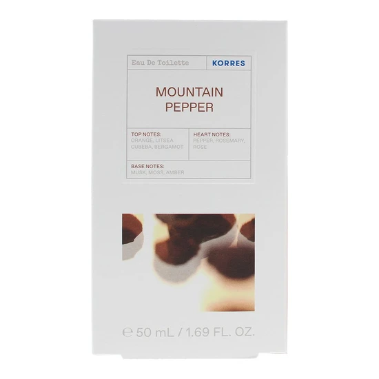 Korres Mountain Pepper Eau De Toilette 50ml