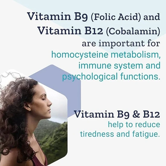 Life Extension BioActive Folate & Vitamin B12 90 Veg Caps