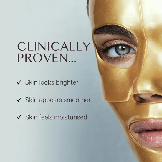 MZ Skin Hydra Lift Golden Facial Treatment Mask 1 Mask