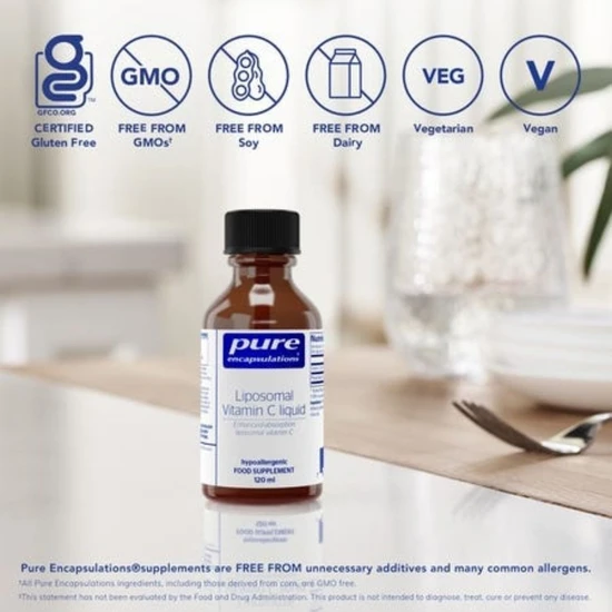 Pure Encapsulations Liposomal Vitamin C Liquid 120ml