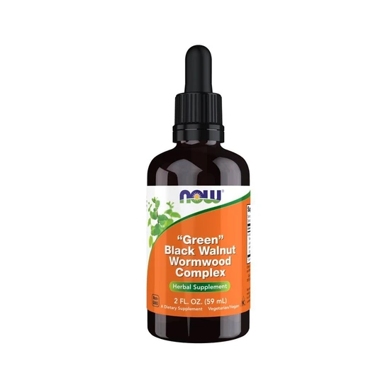 NOW Foods Green Black Walnut Wormwood Complex 59ml