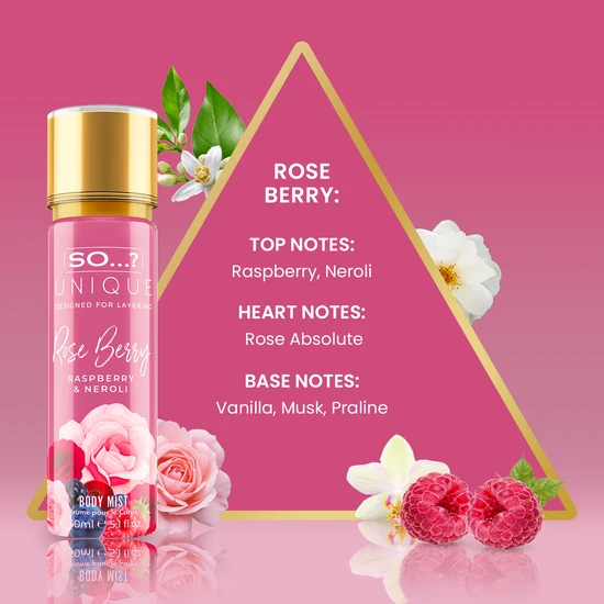 SO...? Unique Rose Berry Body Mist