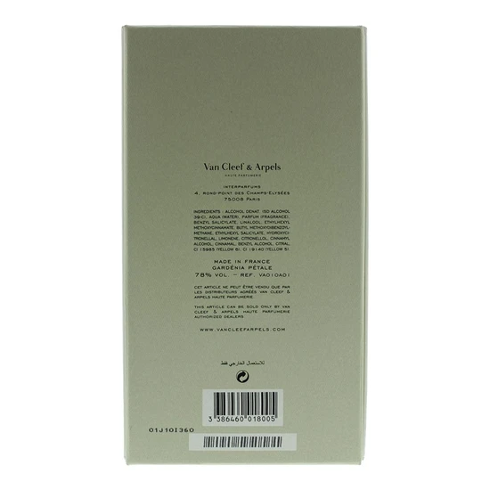 Van Cleef & Arpels Collection Extraordinaire Gardenia Petale Eau De Parfum 75ml