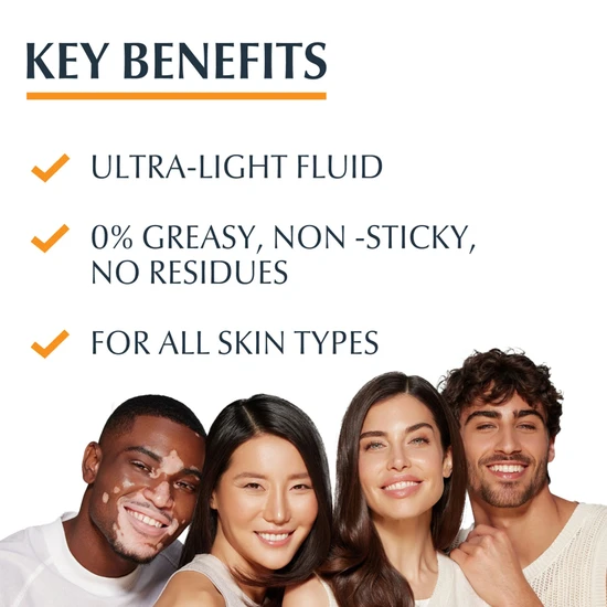Eucerin Sun Hydro Protect Ultra-Light Fluid SPF 50+ Sunscreen 50ml