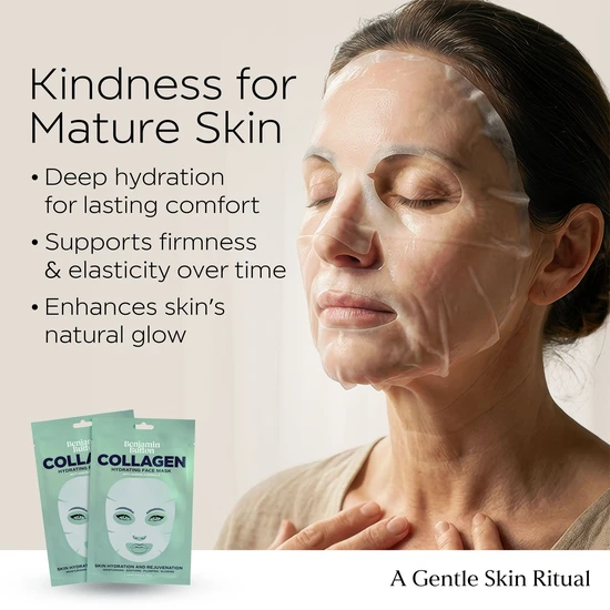 Benjamin Button Collagen Hydrating Face Mask x 5