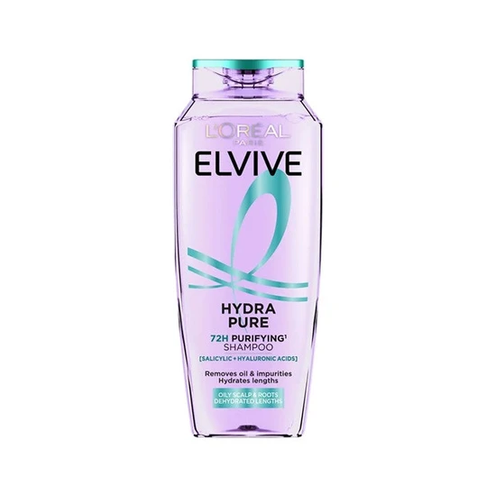 L'Oreal Elvive Hydra Pure 72h Purifying Shampoo 400ml